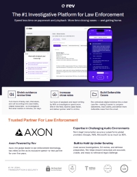 The #1 Investigative Platform for Law Enforcement