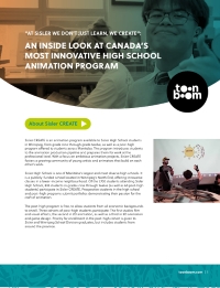 An Inside Look at Canada's Most Innovative High School Animation Program