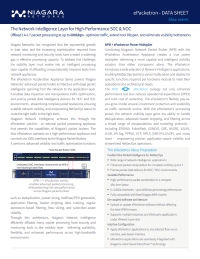 The Network Intelligence Layer for High-Performance SOC & NOC