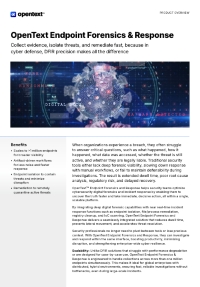 OpenText Endpoint Forensics & Response