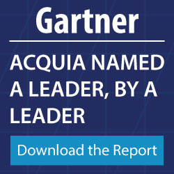 Acquia Gartner report sidebar