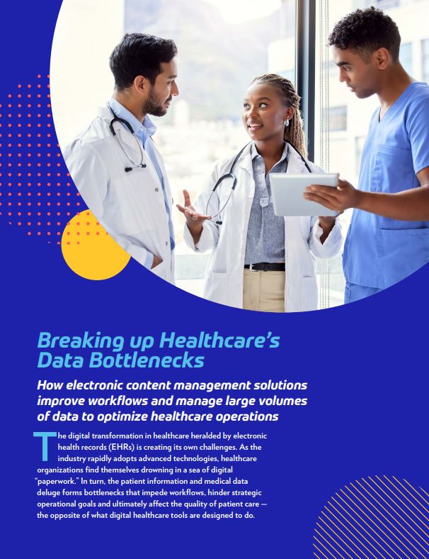 Breaking up Healthcare’s Data Bottlenecks