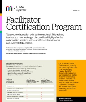 Facilitator Certification Program