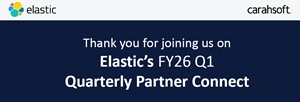 FY26 Q1 Elastic Public Sector Quarterly Partner Connect