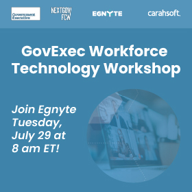 GovExec Workforce Technology Workshop Event Graphic
