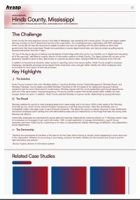 Hinds County, Mississippi: Hinds County Streamlines Services, Empowers Staff with Workday.