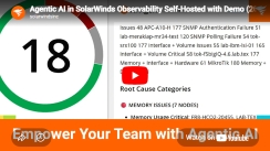 Agentic AI in SolarWinds Observability Self-Hosted with Demo (2026)