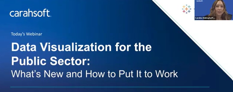 Data Visualization for the Public Sector: What's New and How to Put it to Work