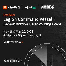 Legion Command Vessel Experience at SOF Week 2026