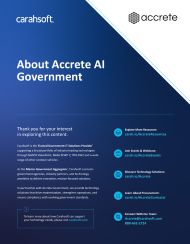 About Accrete AI Government