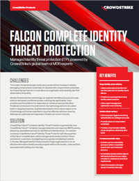 Falcon Complete Identity Threat Protection