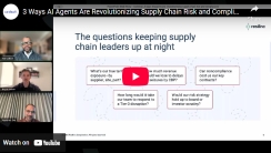 3 Ways AI Agents are Revolutionizing Supply Chain Risk and Compliance