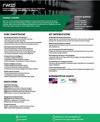Rwazi Capability Statement