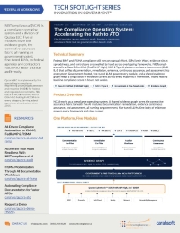 The Compliance Operating System: Accelerating the Path to ATO