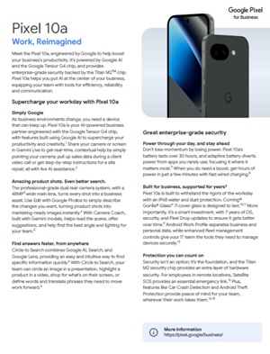 Pixel 10a