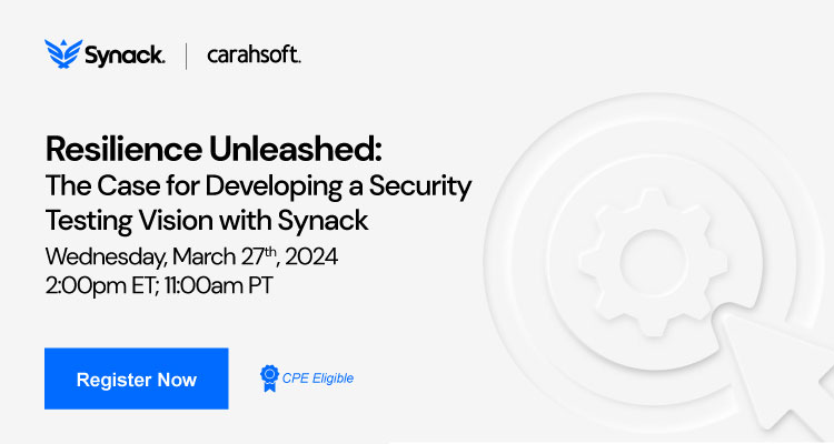 Synack for Government Carahsoft