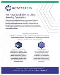 We Help Build Best In-Class Security Operations