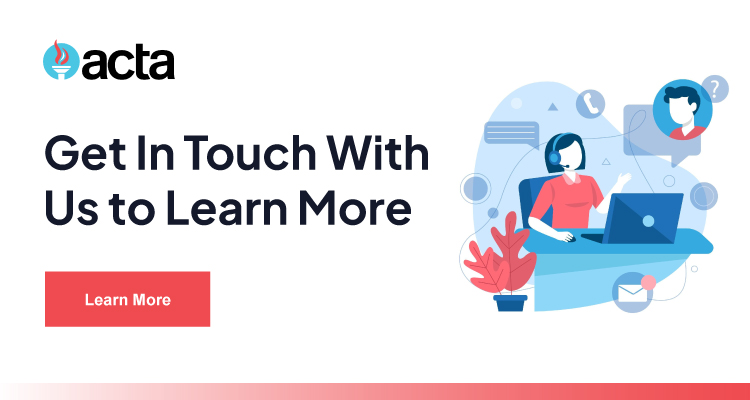 Get In Touch With Us Banner