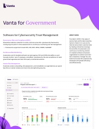 Vanta for Government