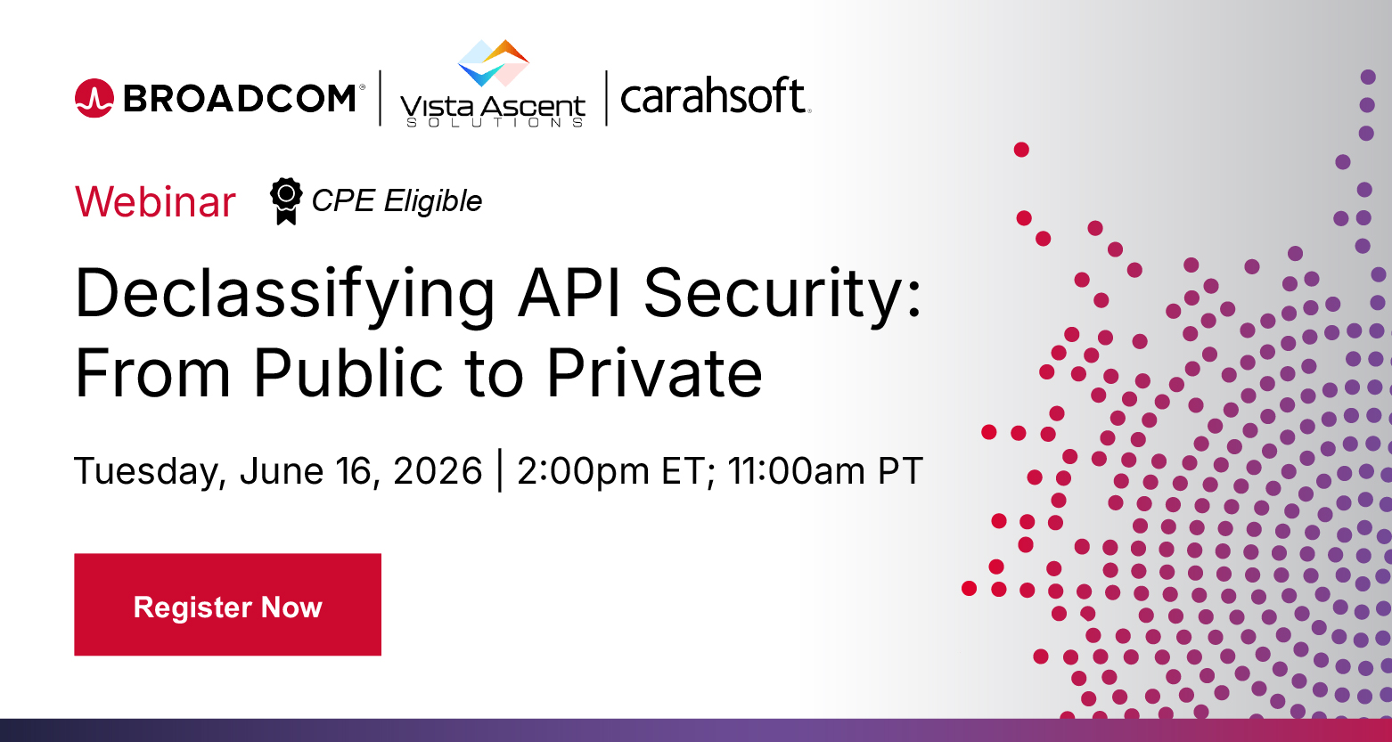 Declassifying API Security Event Banner
