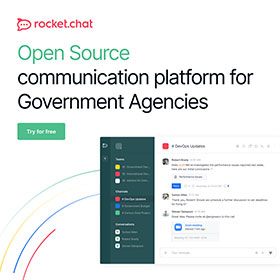 Open Source communication platform for Government Agencies banner