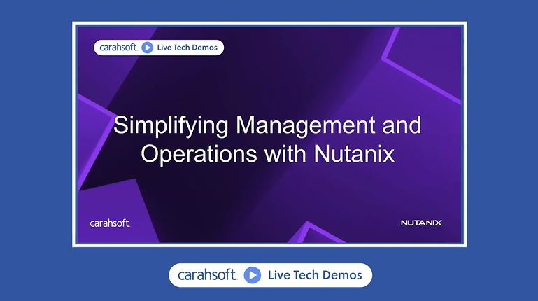 Nutanix Prism & Lifecycle Management