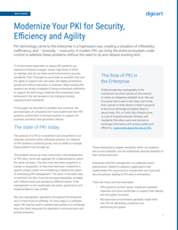 Modernize Your PKI for Security, Efficiency and Agility