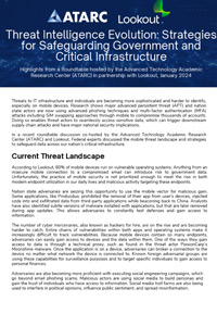 Threat Intelligence Evolution: Strategies for Safeguarding Government and Critical Infrastructure