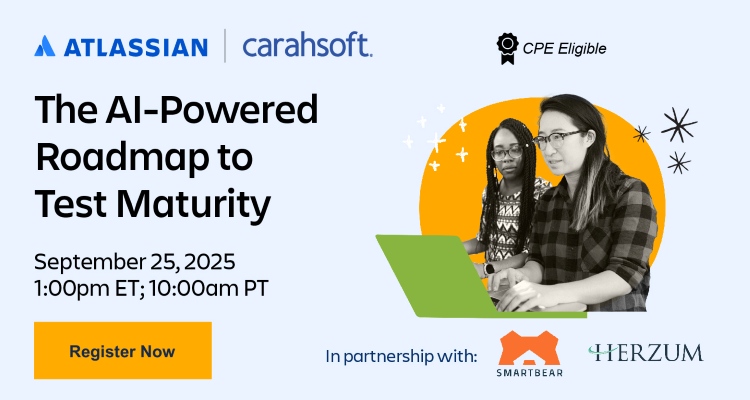 The AI-Powered Roadmap to Test Maturity Event Banner