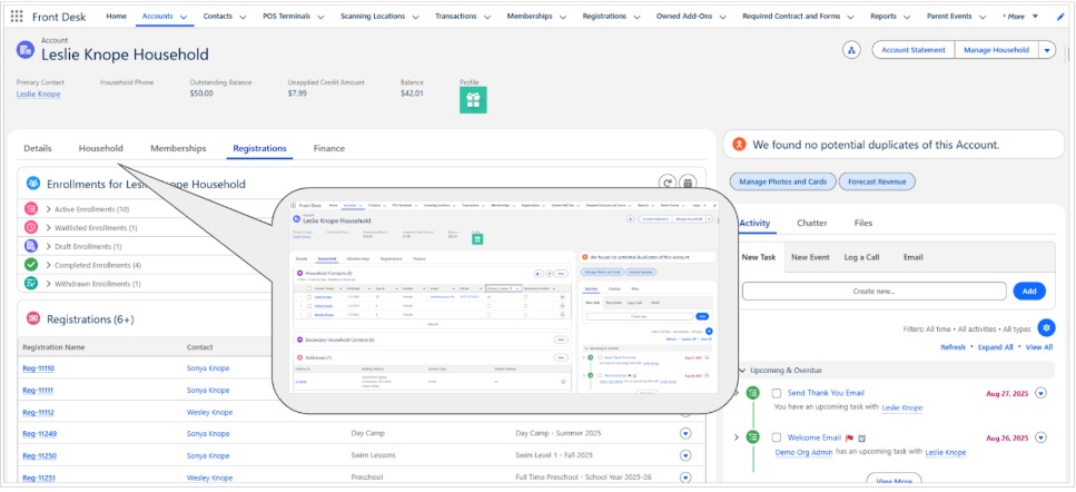 Connect Programs and Service with a Household 360