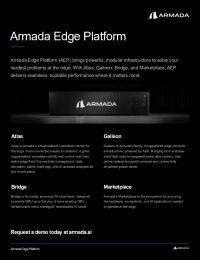 Armada Edge Platform