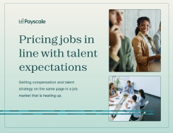 Pricing Jobs in Line with Talent Expectations
