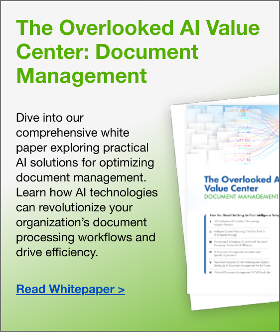 The Overlooked AI Value Center: Document Management