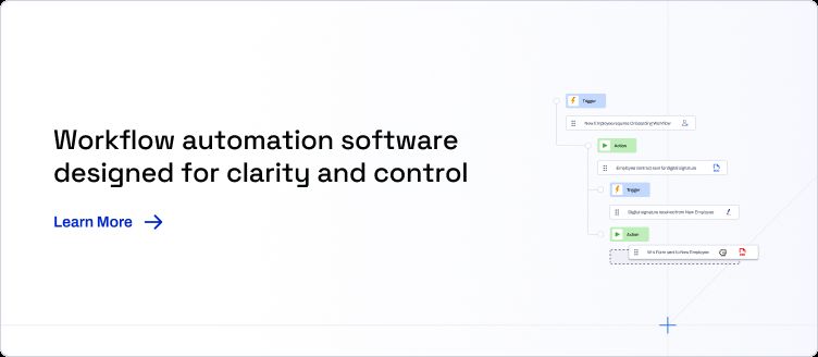 Workflow Automation Software