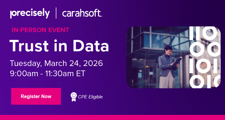 Trust in Data - Event Banner