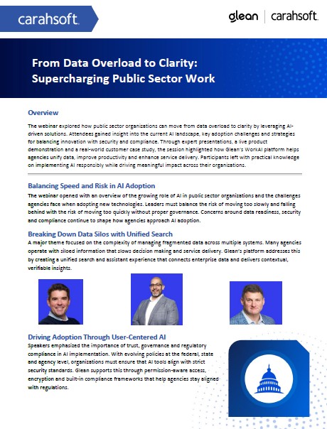 From Data Overload to Clarity: Supercharging Public Sector Work