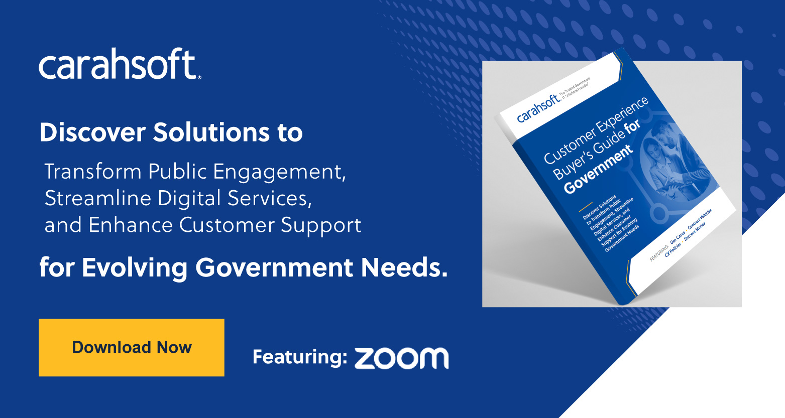 Evolving Government Needs Banner