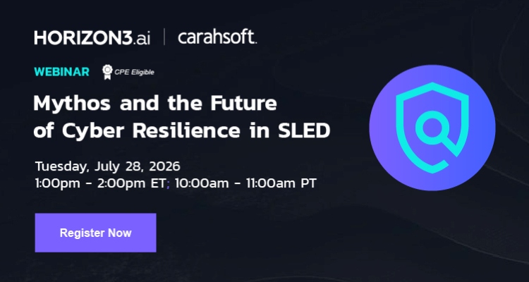Mythos and the Future of the Cyber Resilience in SLED | Event Banner