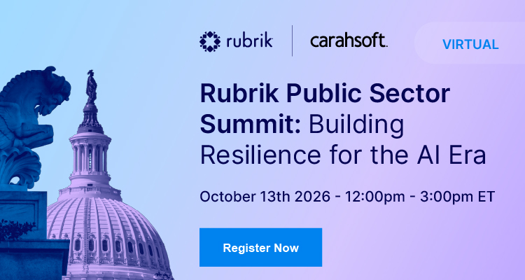 Rubrik Public Sector Summit