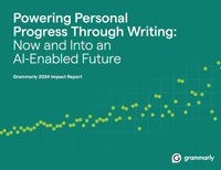 Powering Personal Progress Through Writing: Now and into an AI- Enabled Future