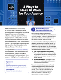 4 Ways to Make AI Work for Your Agency
