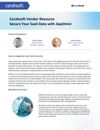 Secure Your SaaS Data with AppOmni Webinar Digest