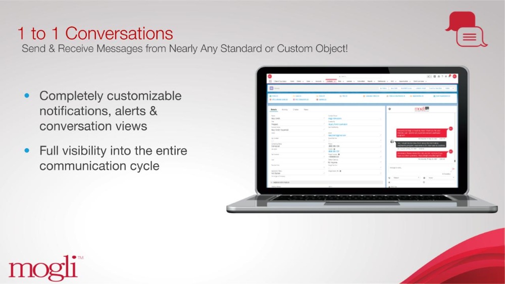 1 to 1 Conversations