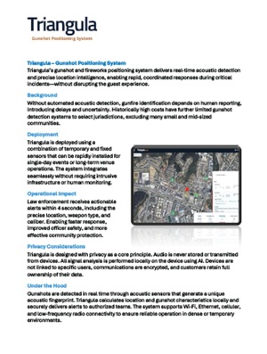 Gunshot Positioning System