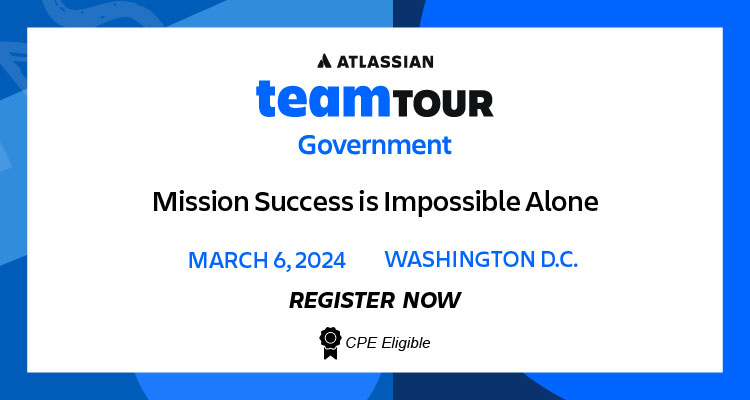 Atlassian Team Tour for Government