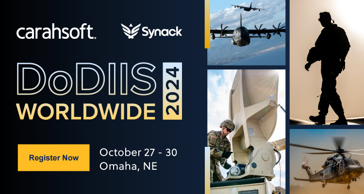 Learn more and register now for the Carahsoft and Partners at DoDIIS Worldwide 2024 event! 