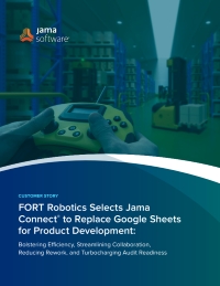 FORT Robotics Selects Jama Connect to Replace Google Sheets for Product Development