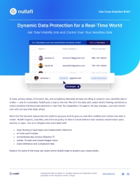 Nullafi Use-Cases Solution Brief