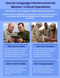 Secure Language Infrastructure for Mission-Critical Operations
