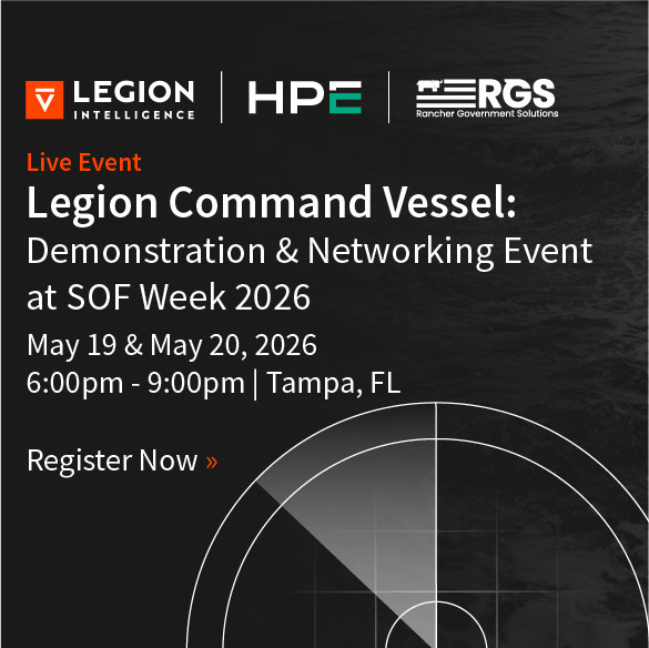 Legion Command Vessel Experience at SOF Week 2026